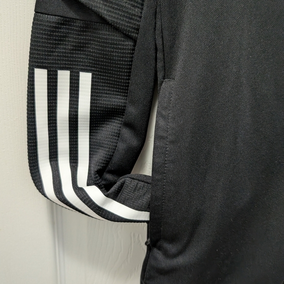 ⭐Women's Or Teenager Adidas Athletic Full Zip Women's Black Track Jacket - Picture 6 of 13